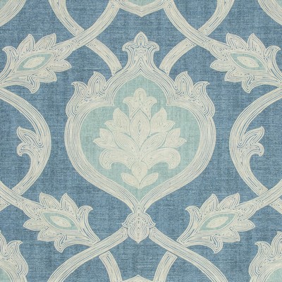 Mitchell Fabrics Asteria Denim in 1807 Blue Multipurpose Cotton Fire Rated Fabric Heavy Duty CA 117   Fabric