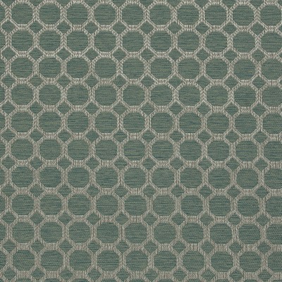 Mitchell Fabrics Dane Bahama in 1807 Blue Multipurpose Polyester Fire Rated Fabric Circles and Swirls High Performance CA 117   Fabric