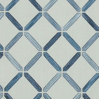 Mitchell Fabrics Galena Marine in 1808 Blue Drapery Cotton27%  Blend Fire Rated Fabric Perfect Diamond  CA 117   Fabric