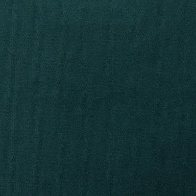 Mitchell Fabrics Harlem Teal in 1812 Green Multipurpose Polyester High Performance Solid Velvet   Fabric