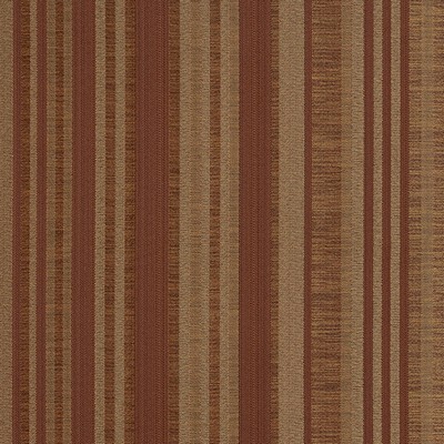Mitchell Fabrics Rousseau Brick in 1815 Red Polyester Fire Rated Fabric Classic Damask  NFPA 701 Flame Retardant  Striped   Fabric