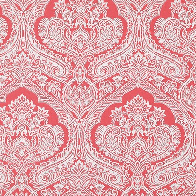 Mitchell Fabrics Jupiter Fruit Punch in 1817 Pink Multipurpose Polypropylene Modern Contemporary Damask  Heavy Duty Fun Print Outdoor  Fabric