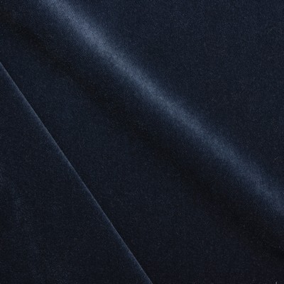 Mitchell Fabrics Smitten Velvet Eclipse in 2101 Blue Upholstery Spun  Blend Crypton Texture Solid  Heavy Duty Solid Blue  Solid Velvet   Fabric