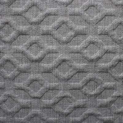 Mitchell Fabrics Touching Grey in 2101 Grey Upholstery Polyester Patterned Crypton  Contemporary Diamond  Trellis Diamond  Heavy Duty Solid Silver Gray   Fabric