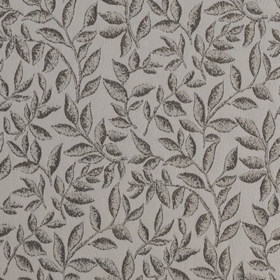 Mitchell Fabrics Roberto Dove Grey in 2105 Grey Multipurpose Polyester Leaves and Trees  Classic Jacquard   Fabric