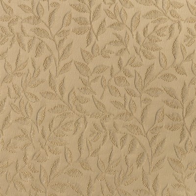 Mitchell Fabrics Roberto Blonde in 2105 Gold Multipurpose Polyester Leaves and Trees  Classic Jacquard   Fabric