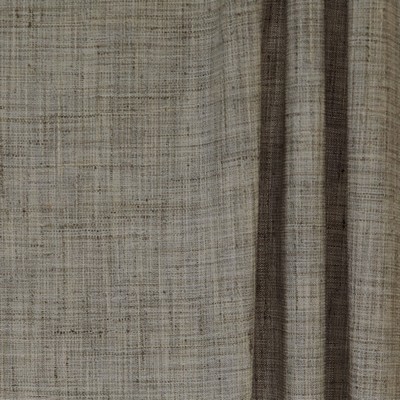 Mitchell Fabrics Curio Granite in 2201 Brown Drapery Polyester Casement  Solid Sheer   Fabric