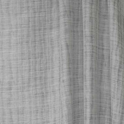 Mitchell Fabrics Northwind Silver in 2201 Silver Drapery Polyester26%  Blend Striped   Fabric