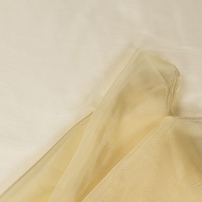 Mitchell Fabrics Oasis Champagne in 443 Beige Drapery Fire Rated Fabric NFPA 701 Flame Retardant  Solid Sheer   Fabric