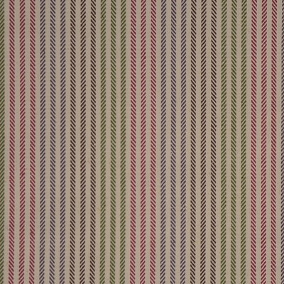 Mitchell Fabrics Douglas Pansy in 1419 Beige POLYESTER  Blend Small Striped  Striped   Fabric