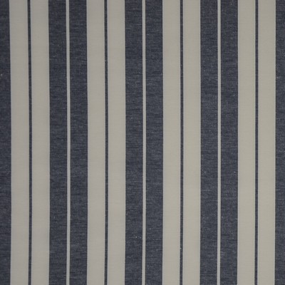 Mitchell Fabrics Jockey Navy in 1429 Blue COTTON  Blend Striped   Fabric