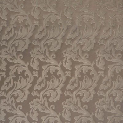 Mitchell Fabrics Atlas Fawn in 1426 Beige Leaves and Trees  Classic Jacquard   Fabric