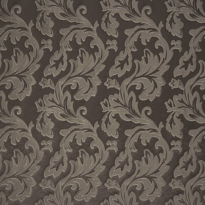 Mitchell Fabrics Atlas Grey in 1426 Grey Leaves and Trees  Classic Jacquard   Fabric