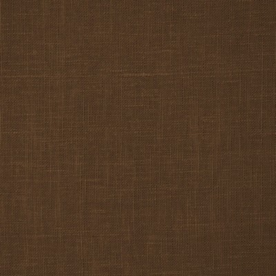 Mitchell Fabrics Linnette Java in 1417 Brown LINEN Solid Faux Silk  100 percent Solid Linen   Fabric