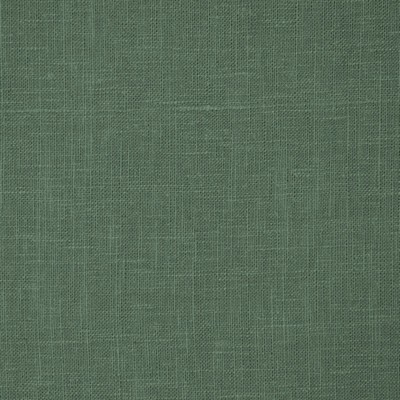 Mitchell Fabrics Linnette Murmur in 1417 Green LINEN Solid Faux Silk  100 percent Solid Linen   Fabric