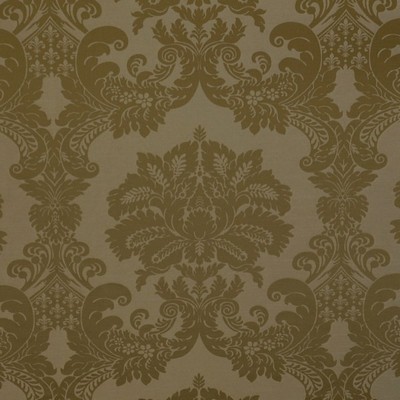 Mitchell Fabrics Columbus Linen in 1411 Beige Polyester Fire Rated Fabric Classic Damask  NFPA 701 Flame Retardant   Fabric