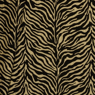 Mitchell Fabrics Fortitude Black in 1408 Black Polyester Fire Rated Fabric Animal Print  Classic Damask  NFPA 701 Flame Retardant   Fabric