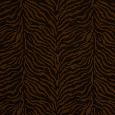 Mitchell Fabrics Sacramento Espresso in 1411 Brown Polyester Fire Rated Fabric Animal Print  Classic Damask  NFPA 701 Flame Retardant   Fabric