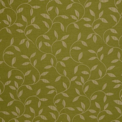 Mitchell Fabrics Spirit Apple in 1408 Green Polyester Fire Rated Fabric NFPA 701 Flame Retardant  Leaves and Trees   Fabric