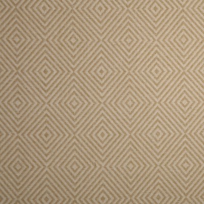 Mitchell Fabrics Clinton Natural in 1416 Beige POLYESTER  Blend Contemporary Diamond   Fabric