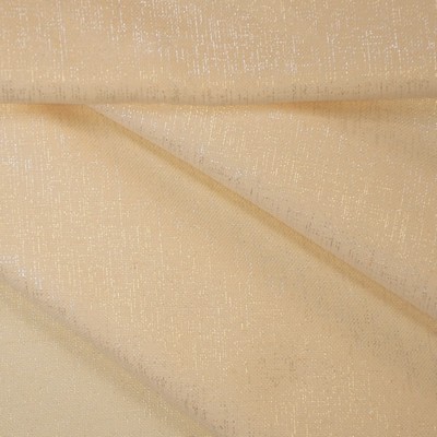 Mitchell Fabrics Senegal Pearl Silver in 1602 Beige Viscose  Blend Solid Color Linen  Fabric