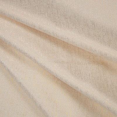 Mitchell Fabrics Senegal White Gold in 1602 White Viscose  Blend Solid Color Linen  Fabric