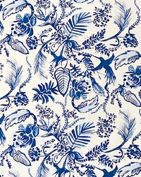 Hummingbird Dazzling Blue by  Scalamandre 