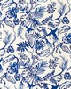 Scalamandre HUMMINGBIRD DAZZLING BLUE