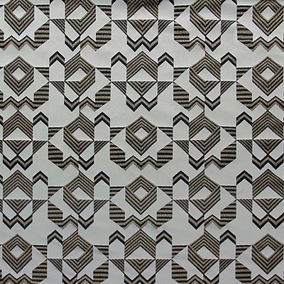 Scalamandre Albers Silver Gray INVICTA A9 0001ALBE Gold Upholstery COTTON  Blend Geometric  Fabric