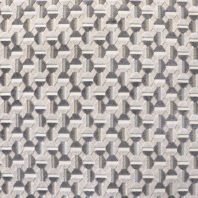 Scalamandre Lumiere Jacquard Velvet Natural Greige AUTHENTICITY A9 0001LUMI Grey Upholstery VISCOSE  Blend Printed Velvet  Fabric