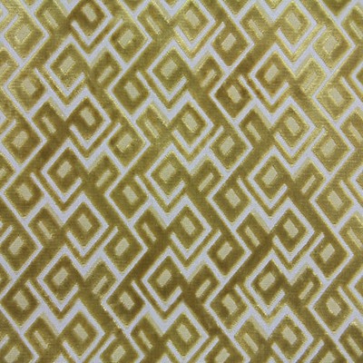Scalamandre Anni Jacquard Velvet Golden Linen INVICTA A9 0002ANNI Gold Upholstery VISCOSE  Blend Contemporary Diamond  Contemporary Velvet  Fabric