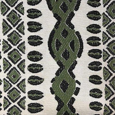 Scalamandre Burkina Green Moss INVICTA A9 0002BURK Green Upholstery POLYPROPYLENE POLYPROPYLENE Fun Print Outdoor Ethnic and Global  Fabric