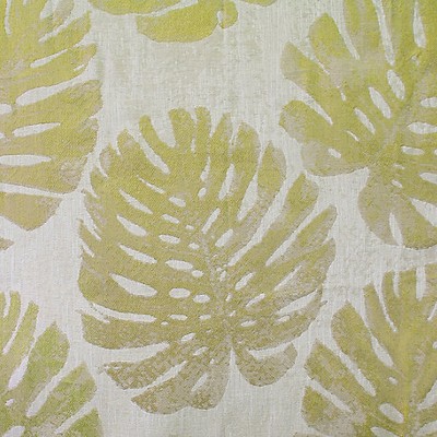 Scalamandre Palm Leaves Lima Yellow BLOOM A9 0003PALM Yellow Multipurpose POLYESTER|46%  Blend