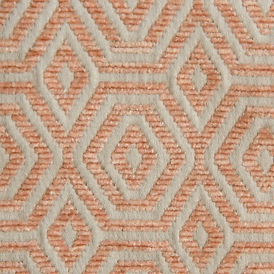 Scalamandre Geometric Drops Pink Sand AMAZINK A9 0004GEOM Pink Upholstery VISCOSE  Blend Contemporary Diamond  Fabric