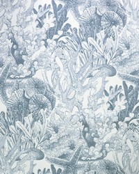Toile Sealife  Outdoor Fr Riverside Blue by  P K Lifestyles 