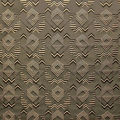 Scalamandre Albers Taupe INVICTA A9 0005ALBE Gold Upholstery COTTON  Blend Geometric  Fabric