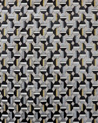 Lumiere Jacquard Velvet Anthracite Gold by  Scalamandre 