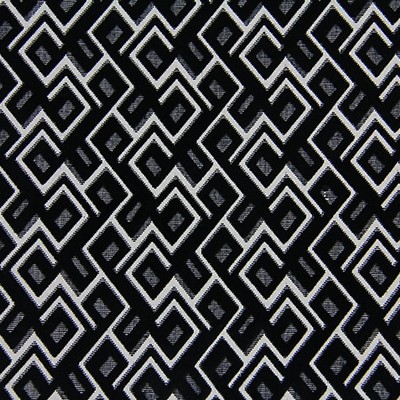 Scalamandre Anni Jacquard Velvet Black Linen INVICTA A9 0008ANNI Black Upholstery VISCOSE  Blend Contemporary Diamond  Contemporary Velvet  Fabric
