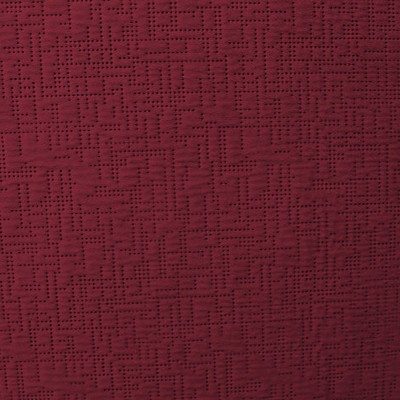 Scalamandre Braille Velvet Port Ruby AMAZINK A9 0008BRAI Red Upholstery POLYESTER POLYESTER