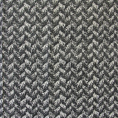 Scalamandre Blessed Deep Gray BLOOM A9 0023BLES Grey Upholstery POLYESTER|46%  Blend Zig Zag  Fabric