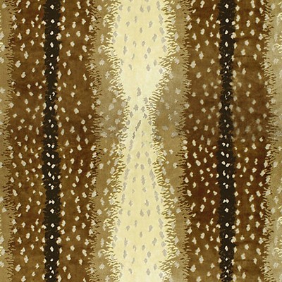 Old World Weavers Antelope Tawny AL 0002BOHE Beige Upholstery VISCOSE|24%  Blend Animal Print  Fabric