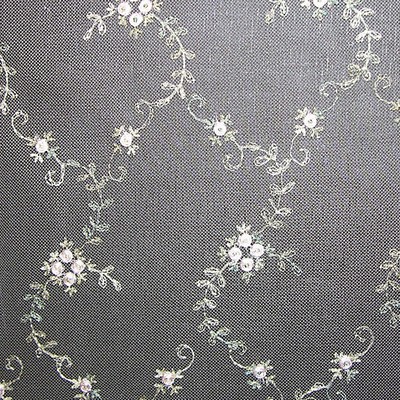 Old World Weavers Florinette Blossom AU 44228075 COTTON|10%  Blend Floral Sheer  Fabric