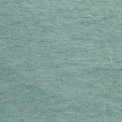 Scalamandre Nicos Lagoon ALTEA B8 0003NICO Blue Multipurpose LINEN LINEN 100 percent Solid Linen  Fabric