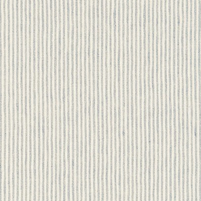 Scalamandre Levante Chambray ALTEA B8 0004LEVA Blue Multipurpose RECYCLED  Blend Striped  Ticking Stripe  Fabric