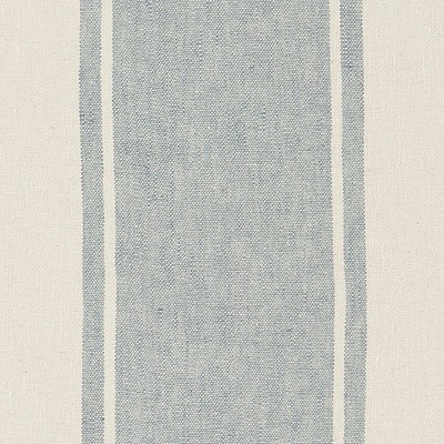 Scalamandre Polop Chambray ALTEA B8 0004POLO Blue Multipurpose RECYCLED  Blend Striped  Fabric
