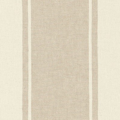 Scalamandre Polop Latte ALTEA B8 0006POLO Brown Multipurpose RECYCLED  Blend Striped  Fabric