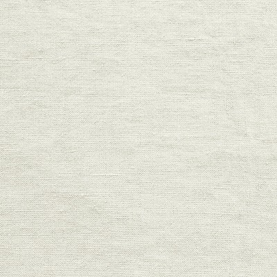 Scalamandre Nicos Cloud ALTEA B8 0007NICO White Multipurpose LINEN LINEN 100 percent Solid Linen  Fabric