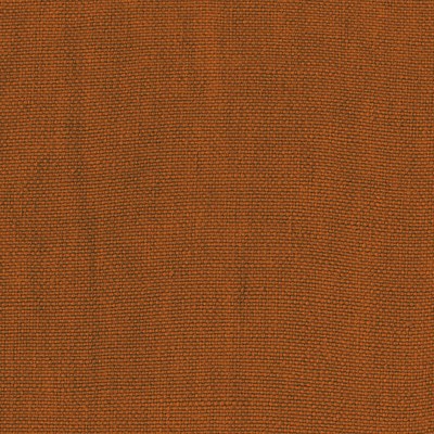 Scalamandre Candela Pumpkin BRAZILIA B8 0018CANL Red Upholstery LINEN LINEN 100 percent Solid Linen  Solid Color Linen Fabric