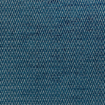 Scalamandre Chevron Chenille Peacock CALYPSO - CRYPTON HOME BK 0005K65116 Blue Upholstery RAYON  Blend Patterned Chenille  Fabric