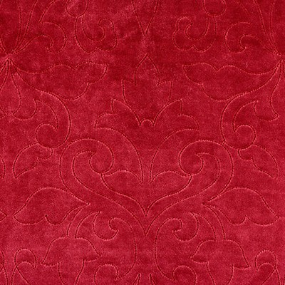 Scalamandre Classic Velvet Cerise COLLEZIONE ITALIA CH 02220662 Red Upholstery POLYESTER POLYESTER